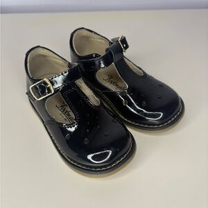 Footmates - Harper Mary Jane - Black Patent Leather Baby/Toddler Shoes - Size 5